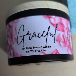 Graceful Pink Soy Blend Candle